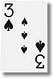 Three of Spades