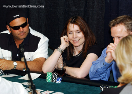 Annie Duke Playing Poker